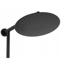 Sprchová súprava REA ALDI s výtokom do vane - čierna