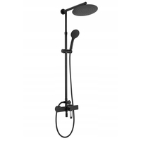 Sprchová súprava REA ALDI s výtokom do vane - čierna