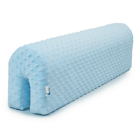 Chránič na detskú posteľ MINKY 70 cm - svetlo modrý