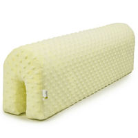 Chránič na detskú posteľ MINKY 100 cm - vanilkový