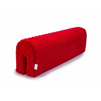 Chránič na detskú posteľ MINKY 80 cm - červený