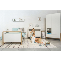 Detská posteľ bez zásuvky VIKTOR - biela 180x80 cm
