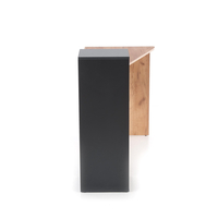 Písací stôl CONTI - dub wotan/ antracit