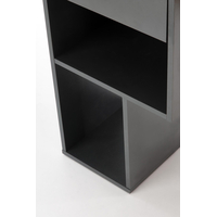 Písací stôl CONTI - dub wotan/ antracit