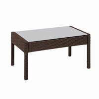 Záhradný ratanový nábytok JAMAICA set 4ks sivý