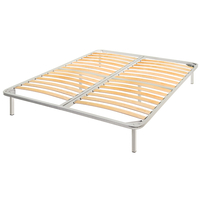 Kovová posteľ - rošt s nohami - Economy - 200x90 cm