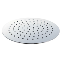 Sprchová dažďová hlavica YOKA SLIM - guľatá - 25 cm - chrómová