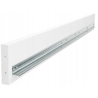 Detská vyvýšená posteľ s písacím stolom a skriňou MAXÍK 4 bielo-zelená - 200x80 cm + matrac ZADARMO