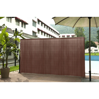 Clona na plot - imitácia bambusu - 180x500 cm svetlo šedá