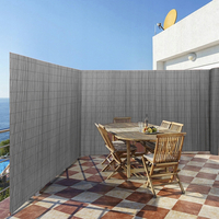 Clona na plot - imitácia bambusu - 180x500 cm svetlo šedá