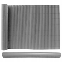 Clona na plot - imitácia bambusu - 180x500 cm svetlo šedá