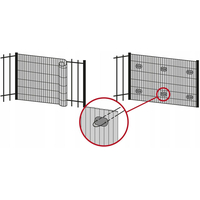 Clona na plot - imitácia bambusu - 180x500 cm svetlo šedá
