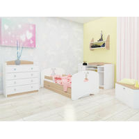 Detská posteľ so zásuvkou 180x90 cm s výrezom ZAJAČIK + matrac ZADARMO!