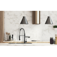 Kuchynská batéria WIKI s 2 výtokmi - čierna