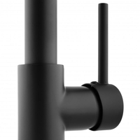 Kuchynská batéria WIKI s 2 výtokmi - čierna