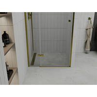 Sprchové dvere MAXMAX ROMA 100 cm - zlaté