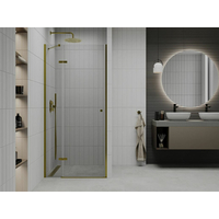 Sprchové dvere MAXMAX ROMA 100 cm - zlaté