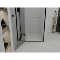 Sprchové dvere maxmax ROMA black 120 cm