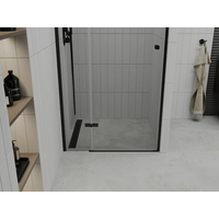 Sprchové dvere maxmax ROMA black 120 cm