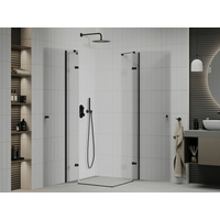 Sprchovací kút maxmax ROMA DUO 70x70 cm - BLACK