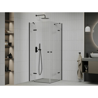 Sprchovací kút maxmax ROMA DUO 70x70 cm - BLACK