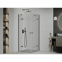 Sprchovací kút maxmax ROMA DUO 70x80 cm - BLACK