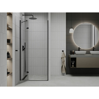Sprchové dvere maxmax ROMA black 90 cm
