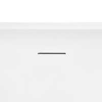Voľne stojaca akrylátová vaňa REA MILANO 170x73 cm - biela