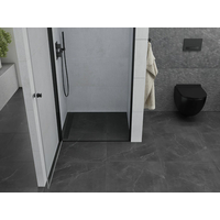 Sprchové dvere MEXEN PRETORIA black 80 cm