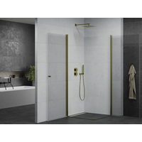 Sprchový kút MAXMAX PRETORIA DUO 70x80 cm - zlatý
