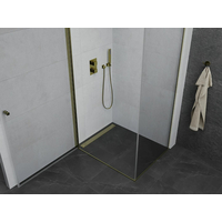 Sprchový kút MAXMAX PRETORIA 90x100 cm - zlatý