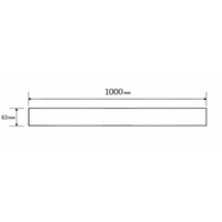 Sprchový žlab MAXMAX FLAT 2v1 - zlatý