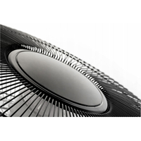 Stojanový ventilátor - čierny