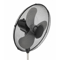 Stojanový ventilátor - čierny