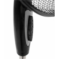 Stojanový ventilátor - čierny