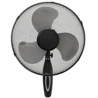 Stojanový ventilátor - čierny