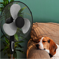 Stojanový ventilátor - čierny