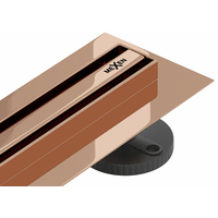 Sprchový žľab MEXEN FLAT 360 SLIM - rose gold, 1641060