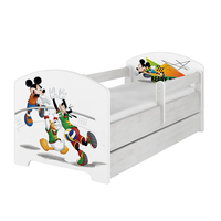 Detská posteľ Disney - MICKEY VOLLEYBALL 180x80 cm