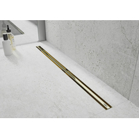 Sprchový žľab MAXMAX Mexen FLAT 360 SLIM - zlatý, 1541090