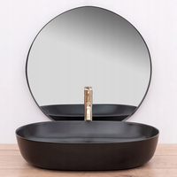 Keramické umývadlo Rea CLEO - čierne matné