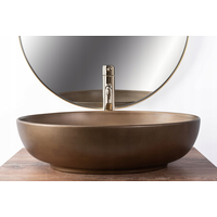 Keramické umývadlo Rea VILLA - retro zlaté