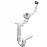 Kuchynský granitový drez REA NORTH - 48,5 x 59,5 cm - čierny prskaný