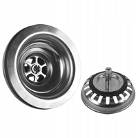 Kuchynský granitový drez REA NORTH - 48,5 x 59,5 cm - metalický čierny