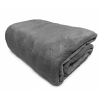 Deka prehoz CALMA 150x200 cm - tmavo šedá