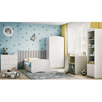 Detská posteľ BABY DREAMS bez šuplíka - biela 180x80 cm