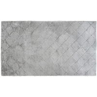 Kusový koberec OSLO TX pikovaný - svetlo šedý - imitácia králičej kožušiny