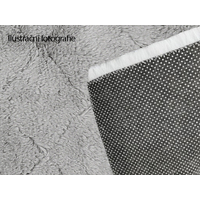 Kusový koberec OSLO TX pikovaný - svetlo šedý - imitácia králičej kožušiny