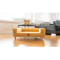 Pohovka pre psov SONIA - horčicová