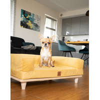 Pohovka pre psov SONIA - horčicová